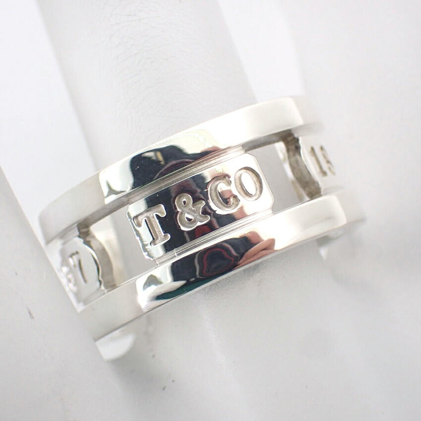 【中古】TIFFANY/ティファニー 925 1837 エレメント リング /14号/j205-7