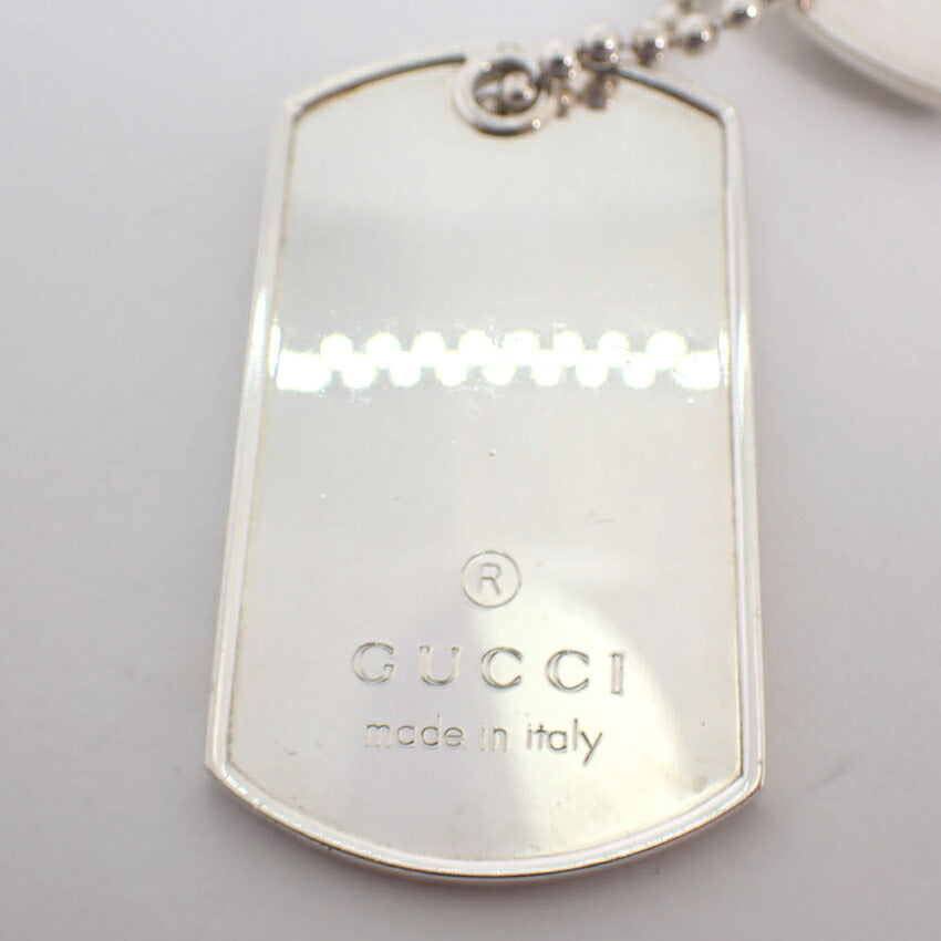 【中古】GUCCI/グッチ/ドックタグ　プレート2枚/j206-2