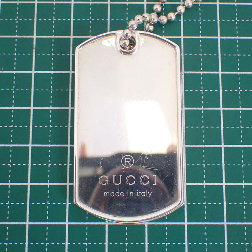 【中古】GUCCI/グッチ/ドックタグ　プレート2枚/j206-2