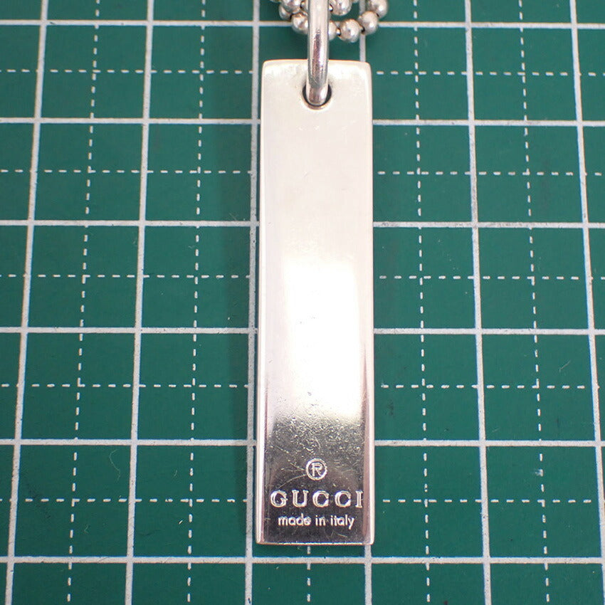 【中古】GUCCI/グッチ 925ダブルボールチェーン/j206-3