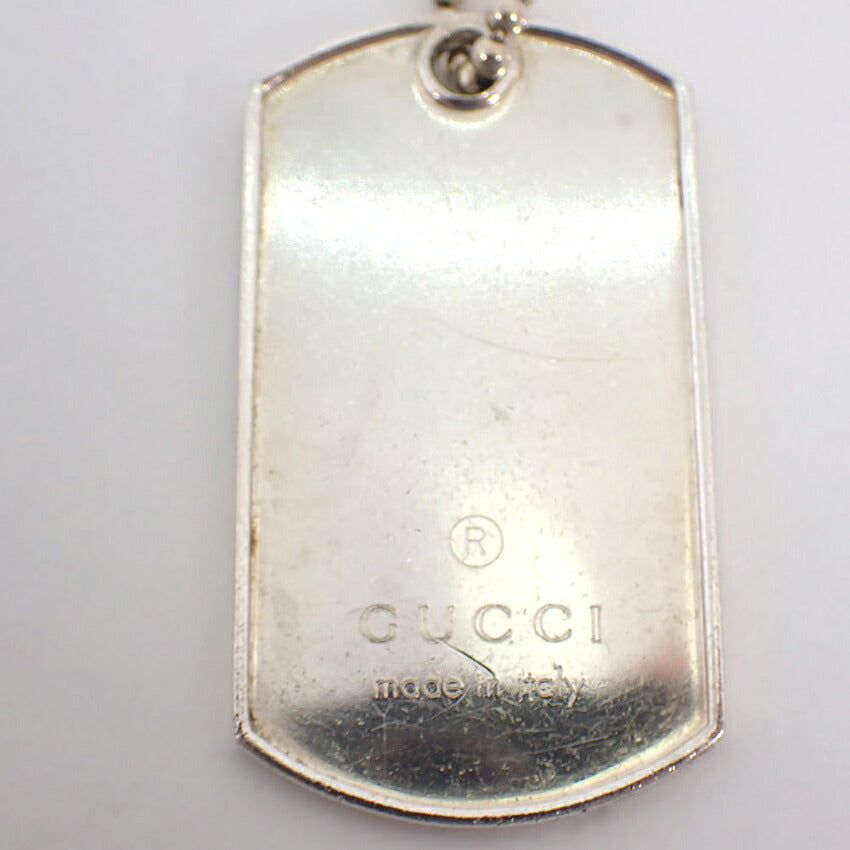 【中古】GUCCI/グッチ/ドックタグ　プレート/j206-6