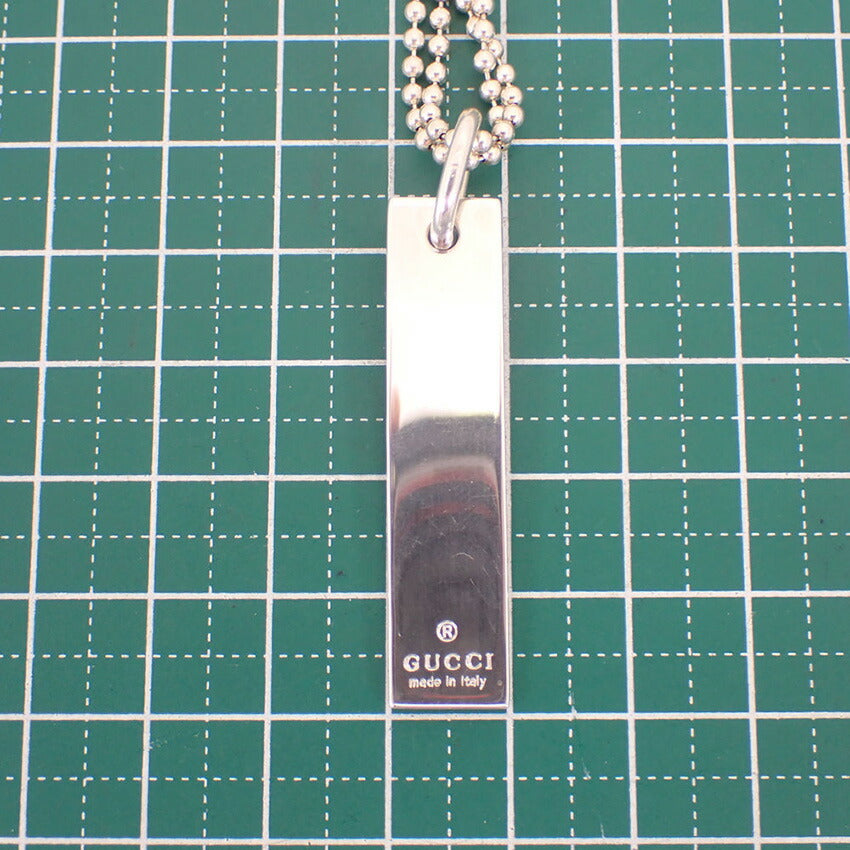 【中古】GUCCI/グッチ 925ダブルボールチェーン/j206-8