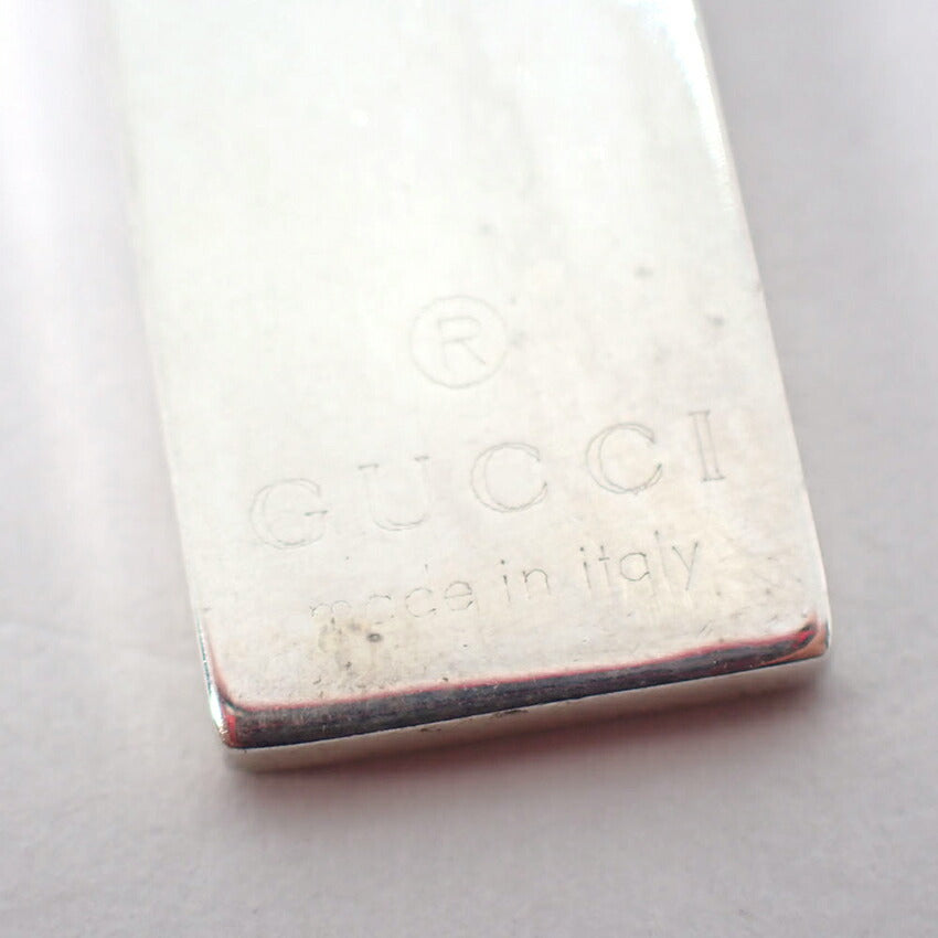 【中古】GUCCI/グッチ 925 ドッグタグ プレート２枚 ネックレス/j207-10