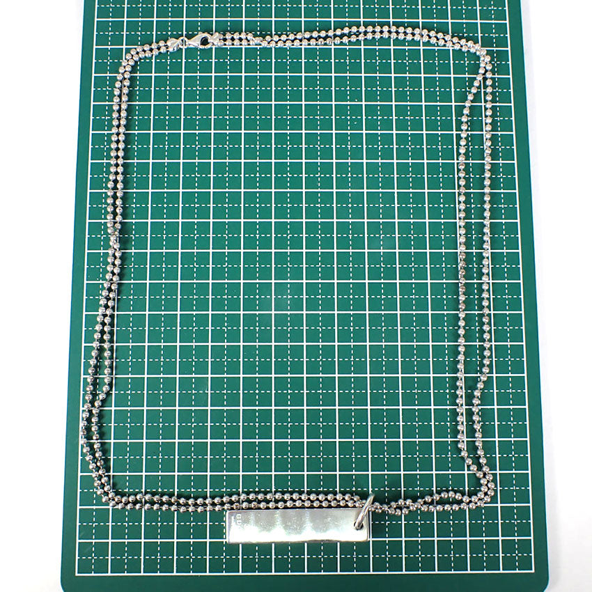 【中古】GUCCI/グッチ 925 ドッグタグ プレート２枚 ネックレス/j207-10
