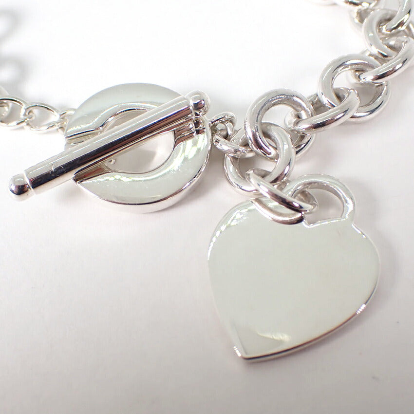 【中古】TIFFANY/ティファニー 925 リターントゥティファニー ハート チェーン ネックレス/j207-8