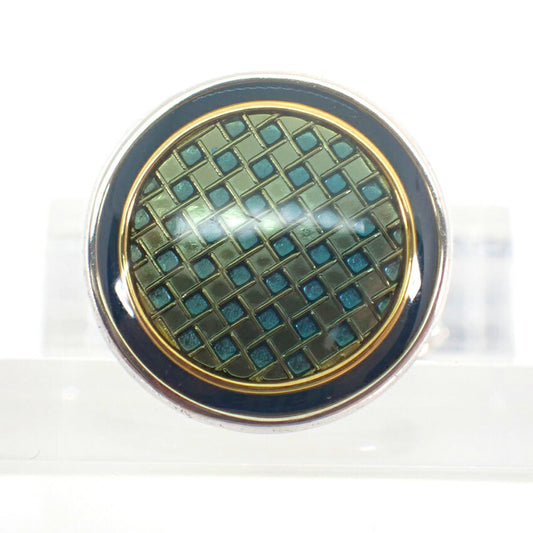 【中古】Dunhill/ダンヒル 925 エマイユ カフス/925/j208-3