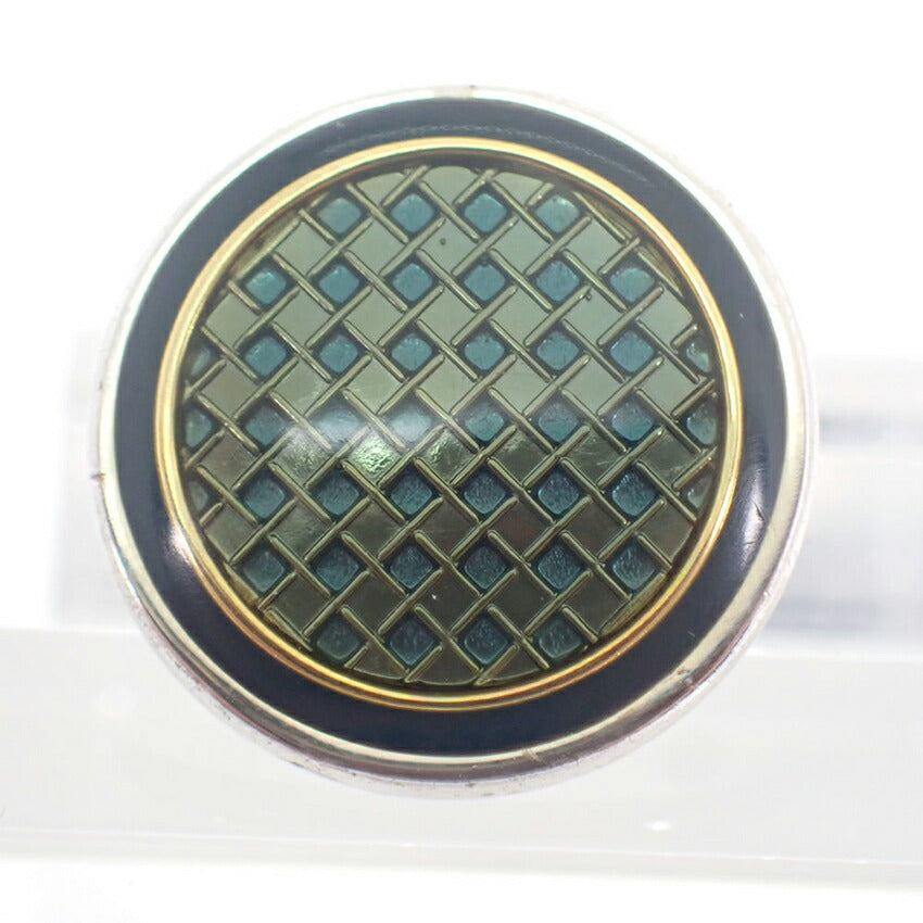 【中古】Dunhill/ダンヒル 925 エマイユ カフス/925/j208-3