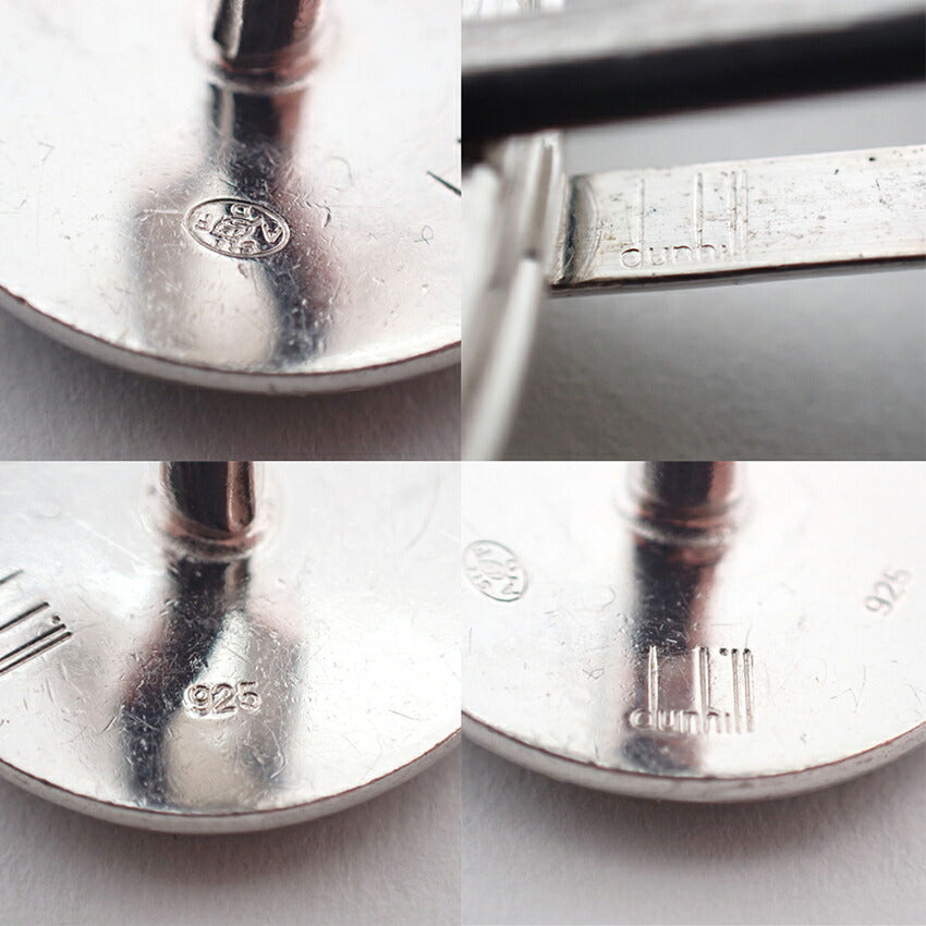 【中古】Dunhill/ダンヒル 925 エマイユ カフス/925/j208-3