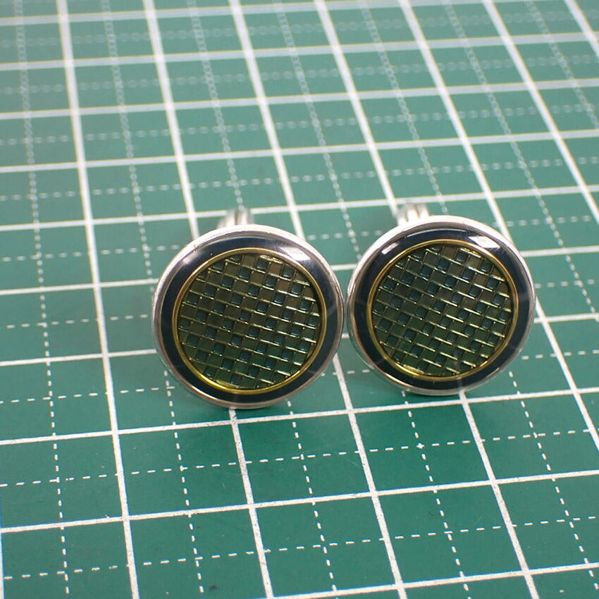 【中古】Dunhill/ダンヒル 925 エマイユ カフス/925/j208-3