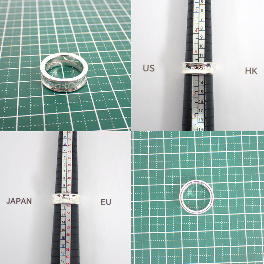 【中古】TIFFANY/ティファニー 925 1837 リング/11号/j209-1