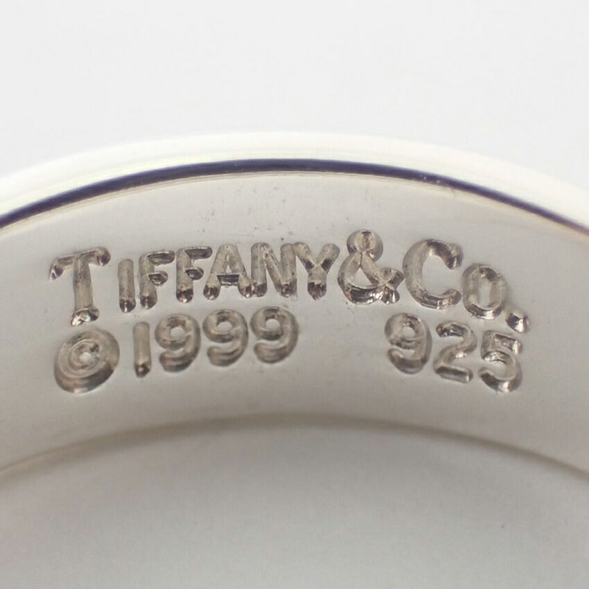 【中古】TIFFANY/ティファニー 925 ナイフエッジ リング /10号/j209-4