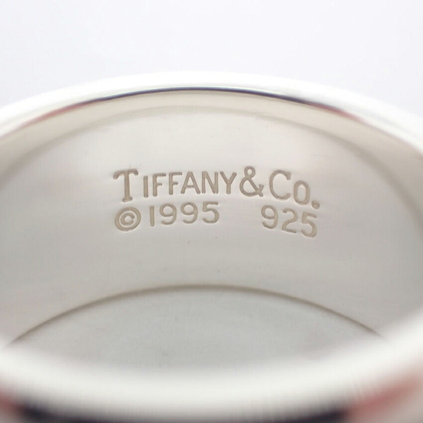【中古】TIFFANY/ティファニー/925/ダブルライン/グルーブド/リング/11号/j210-4