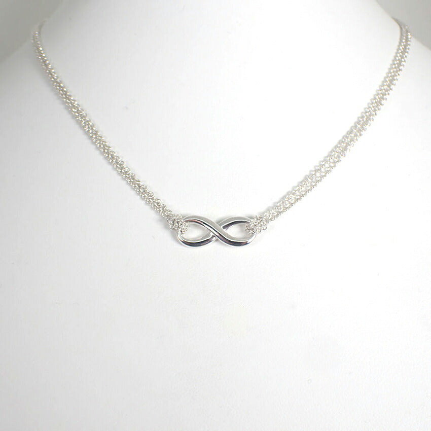 【中古】TIFFANY/ティファニー/925/インフィニティ/ペンダント/ネックレス/j210-7