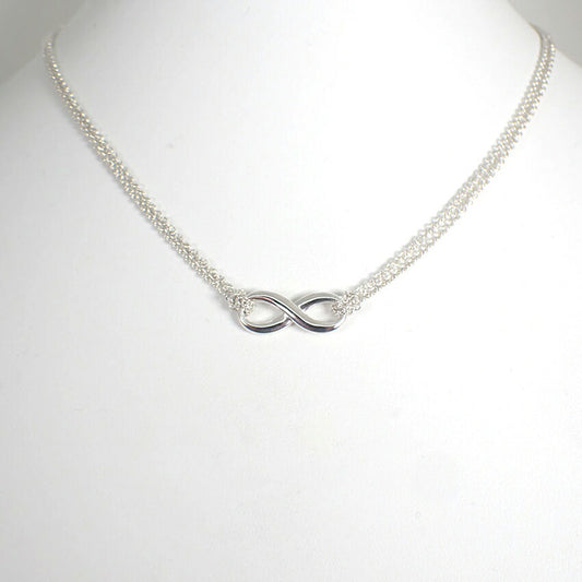 【中古】TIFFANY/ティファニー/925/インフィニティ/ペンダント/ネックレス/j210-7