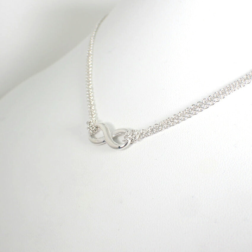 【中古】TIFFANY/ティファニー/925/インフィニティ/ペンダント/ネックレス/j210-7