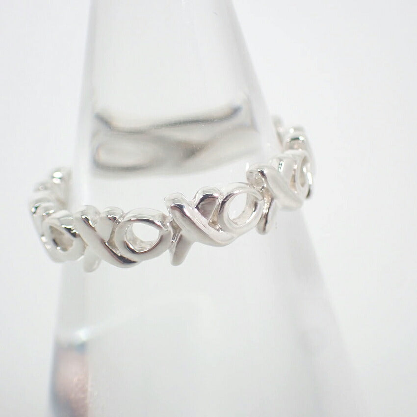 【中古】TIFFANY/ティファニー/925/ラブ＆キス/リング/7号/j210-9