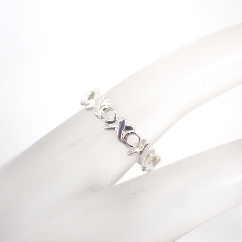 【中古】TIFFANY/ティファニー/925/ラブ＆キス/リング/7号/j210-9