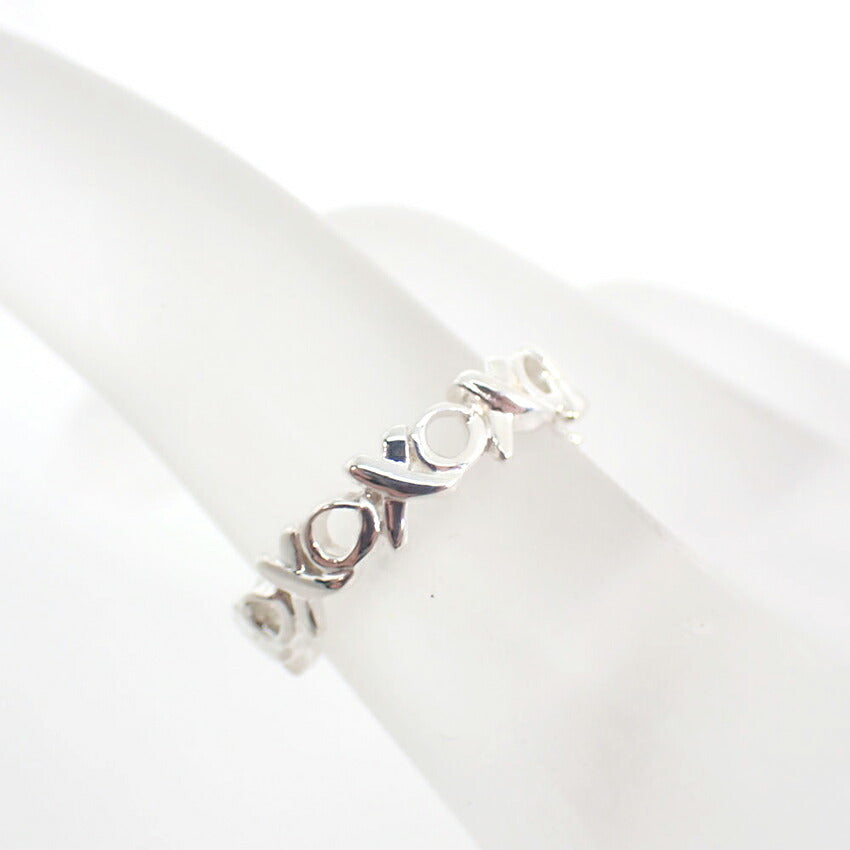 【中古】TIFFANY/ティファニー/925/ラブ＆キス/リング/7号/j210-9