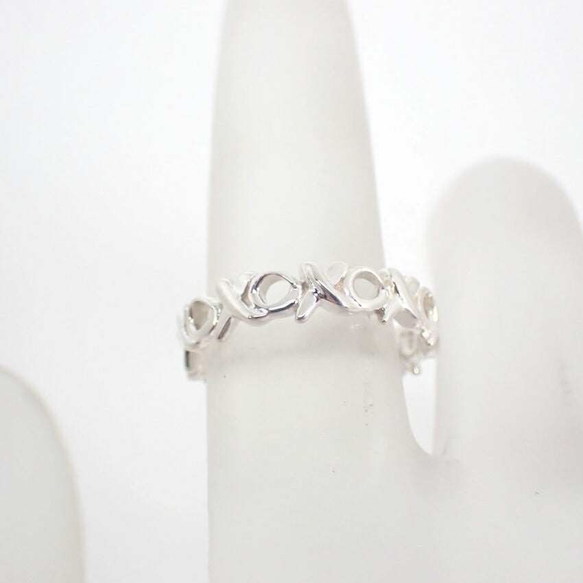 【中古】TIFFANY/ティファニー/925/ラブ＆キス/リング/7号/j210-9