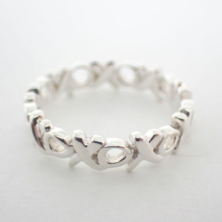 【中古】TIFFANY/ティファニー/925/ラブ＆キス/リング/7号/j210-9