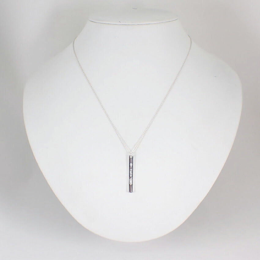 【中古】TIFFANY/ティファニー 925 1837 バー ペンダント/ネックレス/j211-1