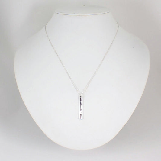 【中古】TIFFANY/ティファニー 925 1837 バー ペンダント/ネックレス/j211-1