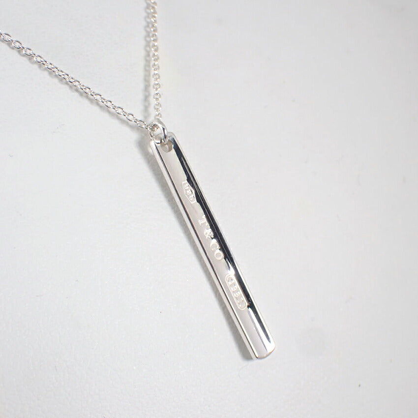 【中古】TIFFANY/ティファニー 925 1837 バー ペンダント/ネックレス/j211-1