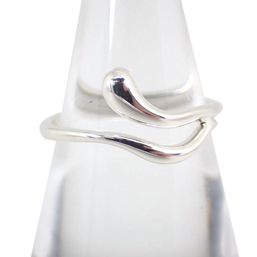 【中古】TIFFANY/ティファニー 925 ティアドロップ リング /12号/j211-2