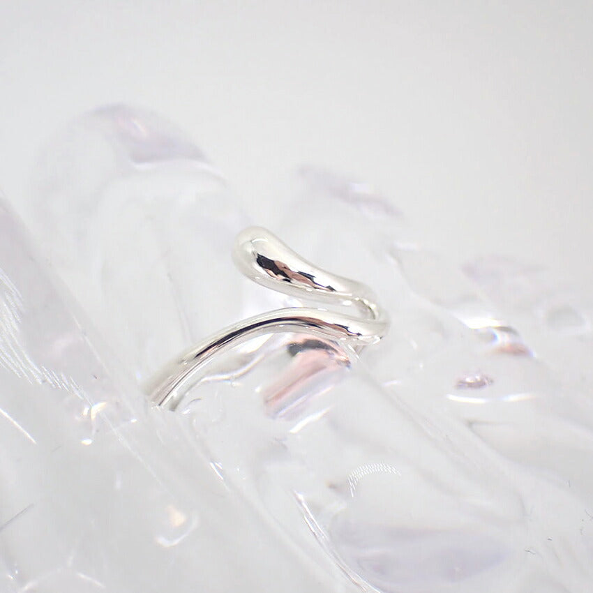 【中古】TIFFANY/ティファニー 925 ティアドロップ リング /12号/j211-2