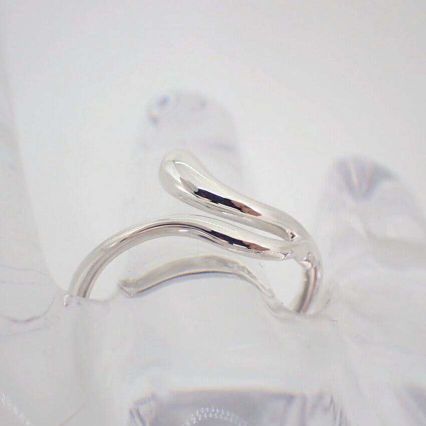 【中古】TIFFANY/ティファニー 925 ティアドロップ リング /12号/j211-2