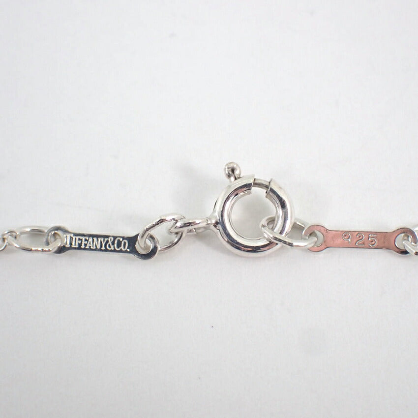 【中古】TIFFANY/ティファニー 925/750 シグネチャー クロス ペンダント/ネックレス/j211-5