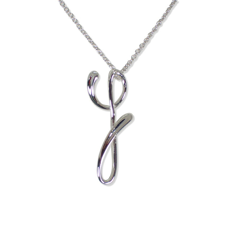 【中古】TIFFANY/ティファニー 925 イニシャル/y ペンダント/ネックレス/j213-30