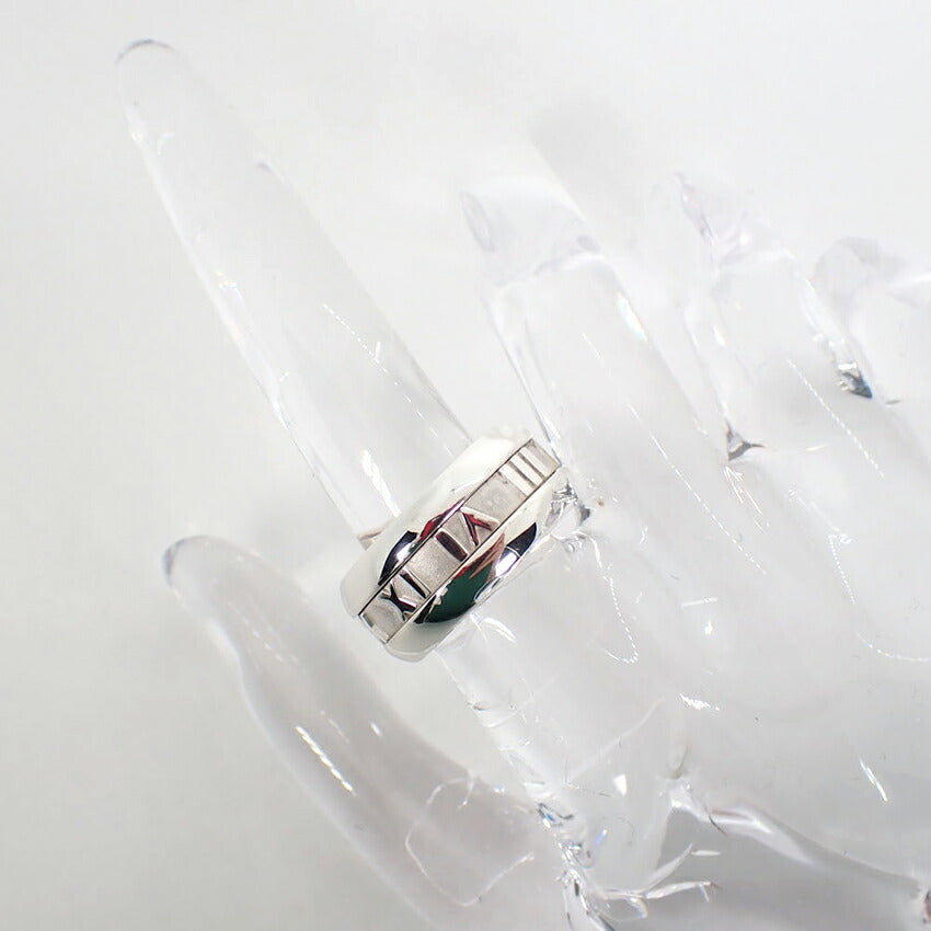 【中古】TIFFANY/ティファニー 925 アトラス リング /15号/j213-36