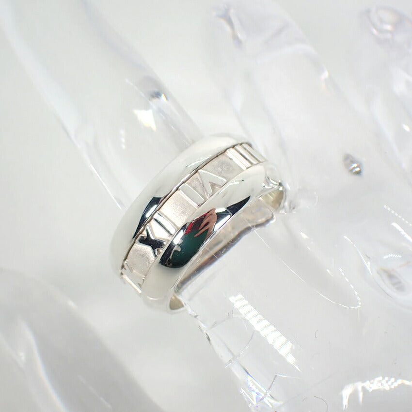 【中古】TIFFANY/ティファニー 925 アトラス リング /15号/j213-36