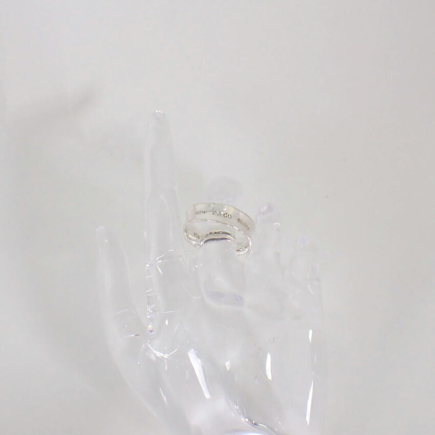 【中古】TIFFANY/ティファニー 925 1837 ナローリング/21号/j214-1