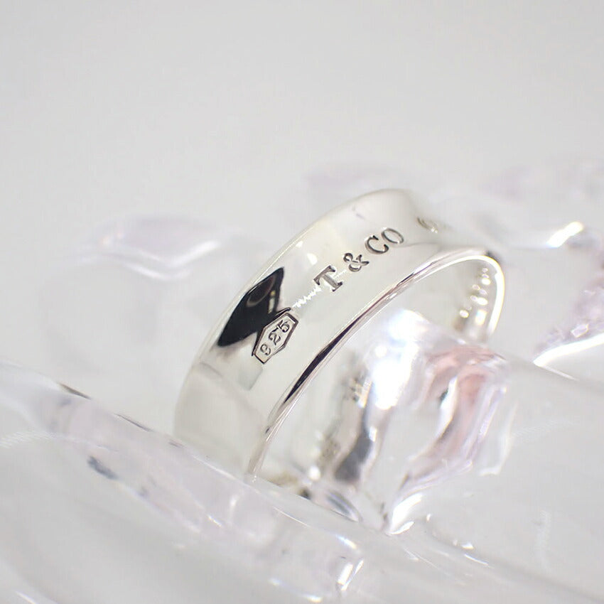 【中古】TIFFANY/ティファニー 925 1837 ナローリング/21号/j214-1