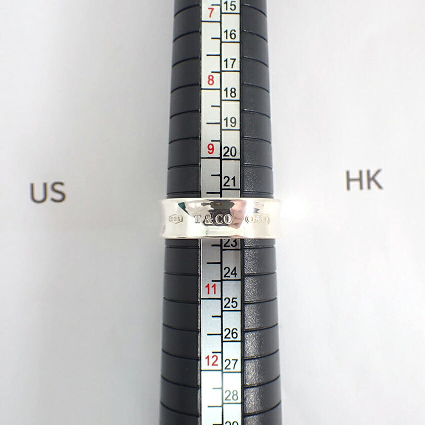 【中古】TIFFANY/ティファニー 925 1837 ナローリング/21号/j214-1