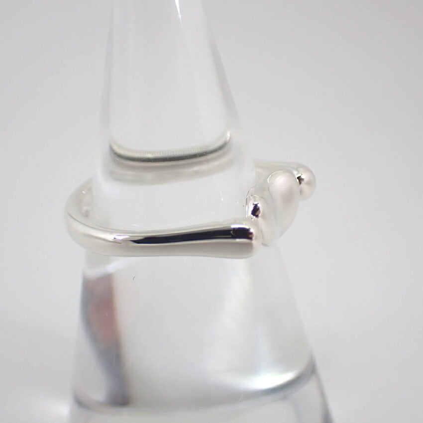 【中古】TIFFANY/ティファニー 925 ビーン リング /9号/j214-4