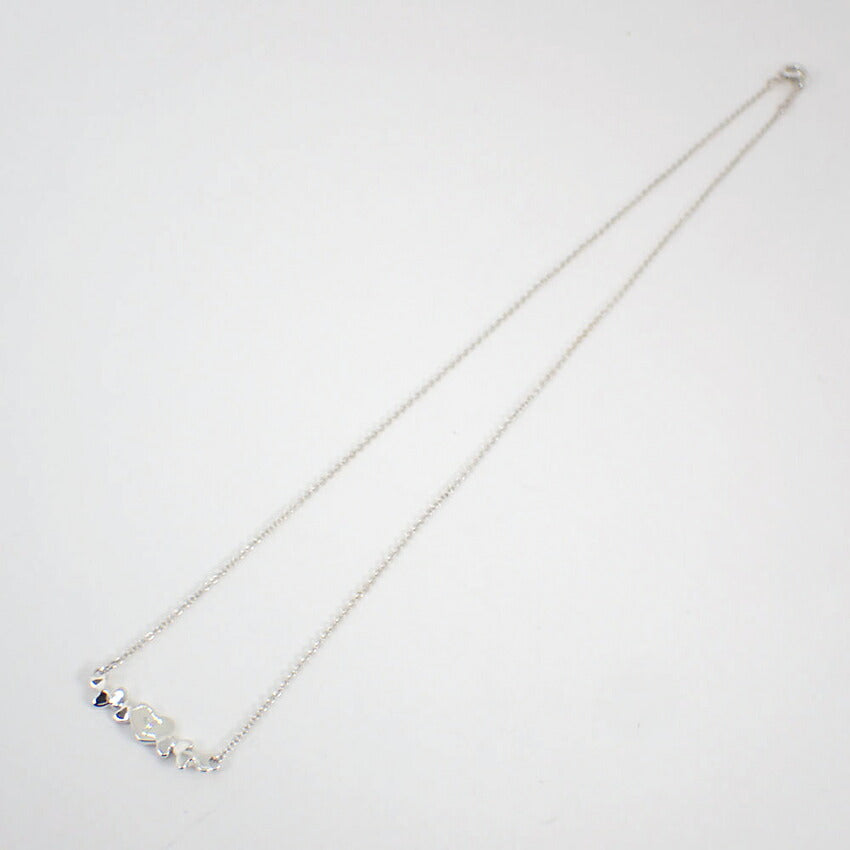 【中古】TIFFANY/ティファニー 925 モダンハート ペンダント/ネックレス/j214-6