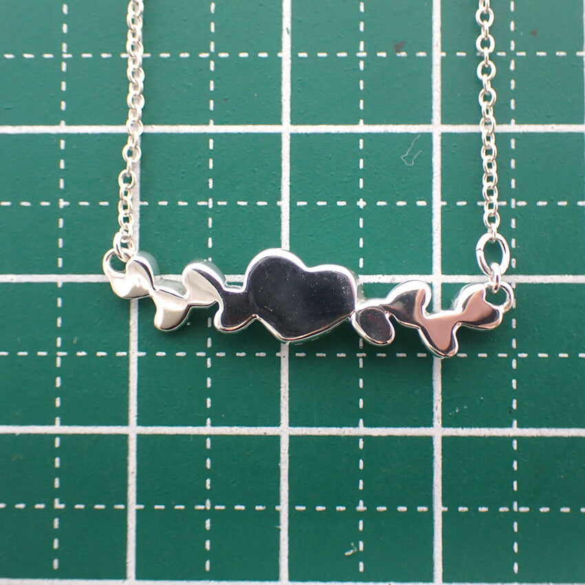 【中古】TIFFANY/ティファニー 925 モダンハート ペンダント/ネックレス/j214-6