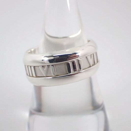 【中古】TIFFANY/ティファニー 925 アトラス ワイド リング /17号/j214-7