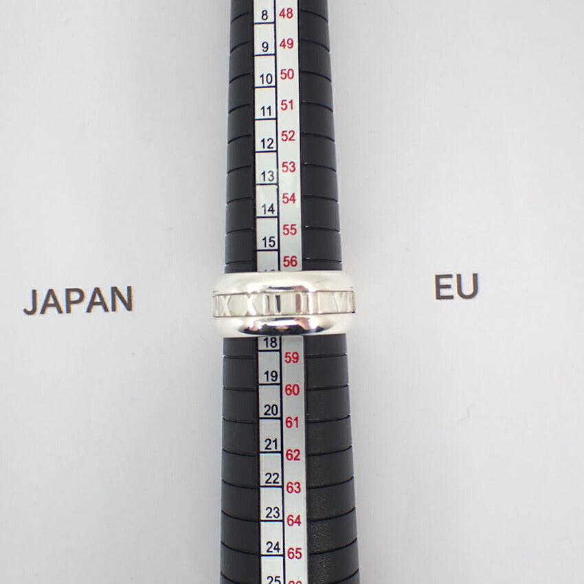 【中古】TIFFANY/ティファニー 925 アトラス ワイド リング /17号/j214-7