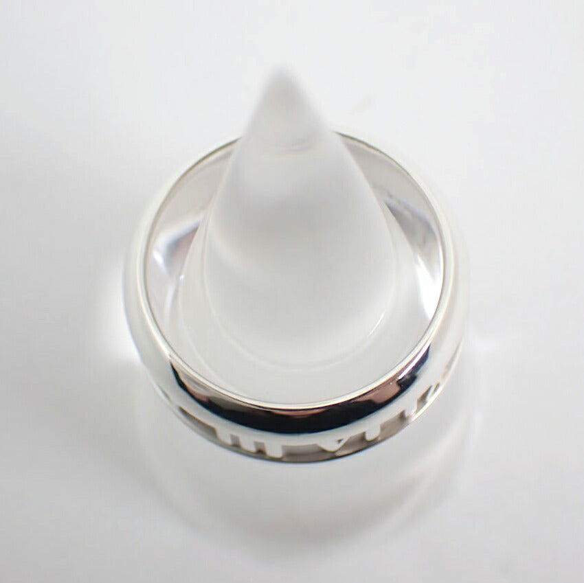 【中古】TIFFANY/ティファニー 925 アトラス ワイド リング /17号/j214-7
