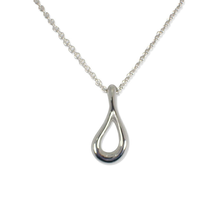 【中古】TIFFANY/ティファニー 925 ティアドロップ ペンダント/ネックレス/j214-8