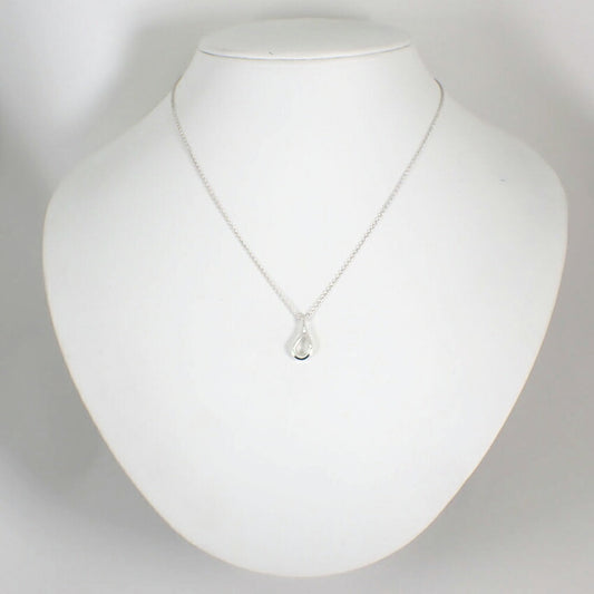 【中古】TIFFANY/ティファニー 925 ティアドロップ ペンダント/ネックレス/j214-8