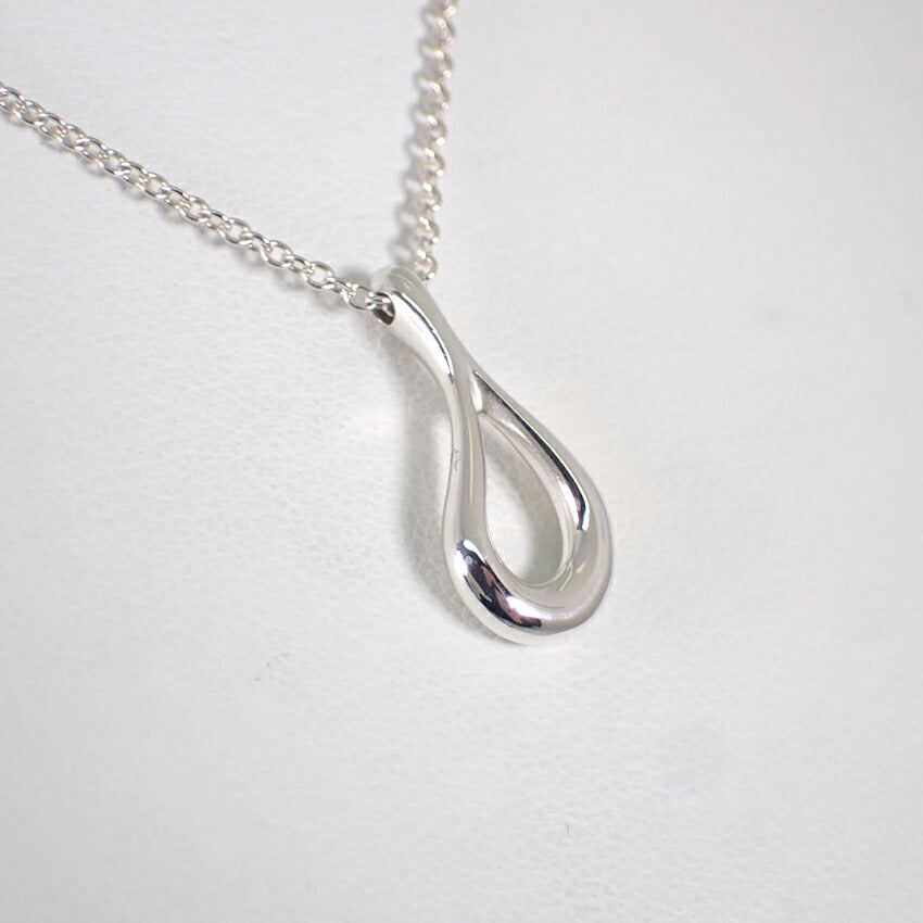 【中古】TIFFANY/ティファニー 925 ティアドロップ ペンダント/ネックレス/j214-8