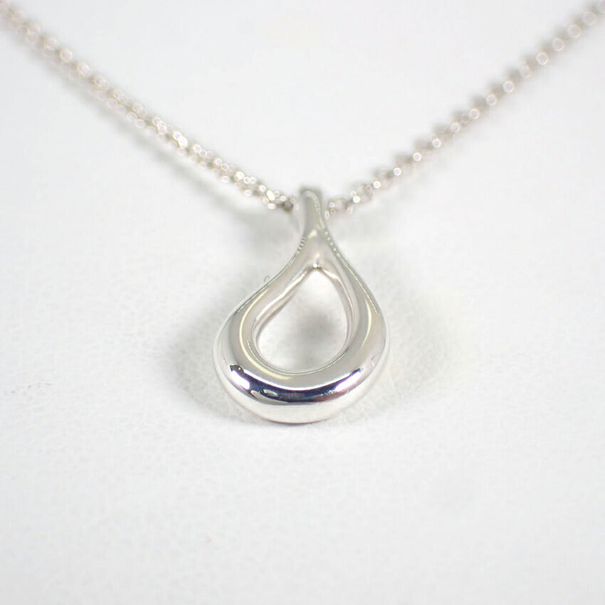 【中古】TIFFANY/ティファニー 925 ティアドロップ ペンダント/ネックレス/j214-8