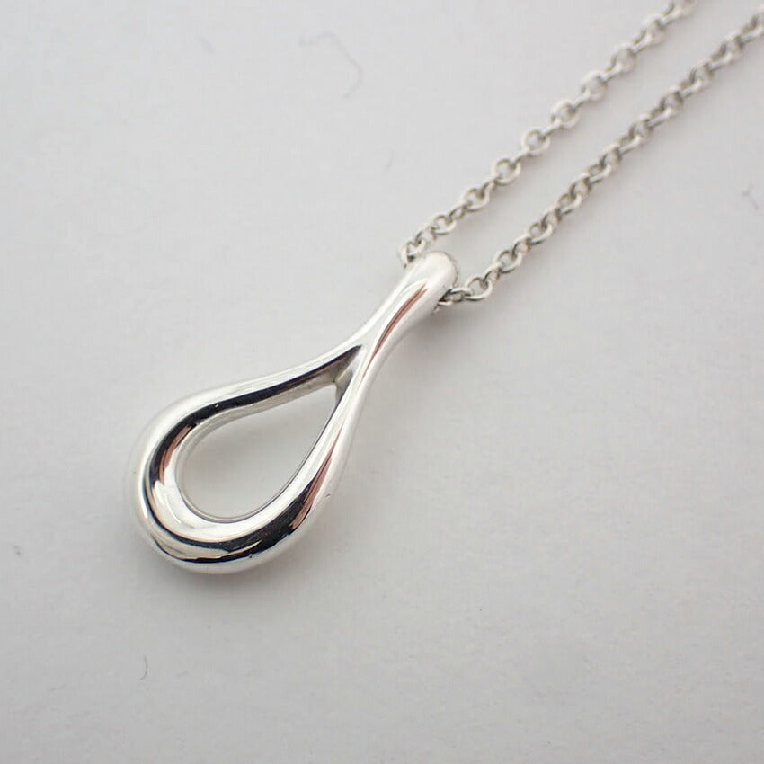 【中古】TIFFANY/ティファニー 925 ティアドロップ ペンダント/ネックレス/j214-8