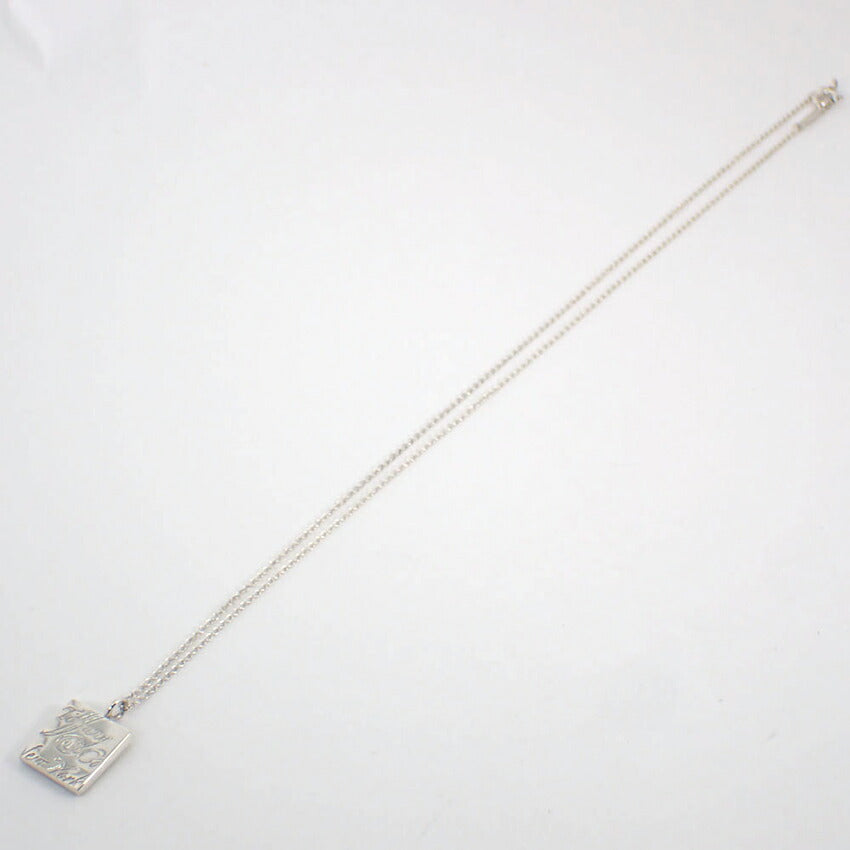 【中古】TIFFANY/ティファニー 925 ノーツスクエア ペンダント/ネックレス/j216-4