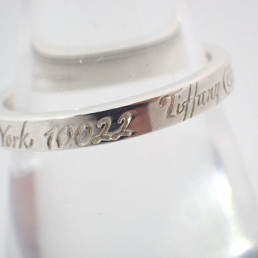 【中古】TIFFANY/ティファニー 925 ノーツ ナロー リング /13号/j216-5